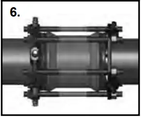 Ti SALES Series RCDP Uni-Flange Restrained Coupling 6
