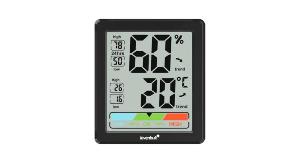 Levenhuk Weezer Bass L20 Thermo Hygrometer User Manual