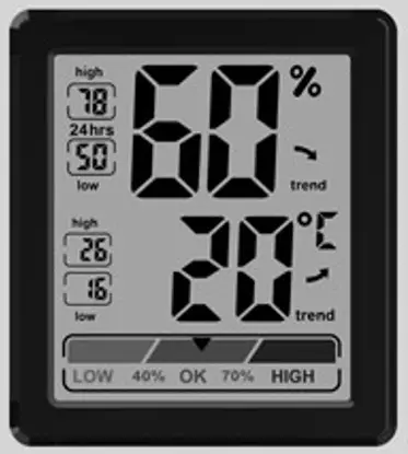 levenhuk Weezer Bass L20 Thermo Hygrometer