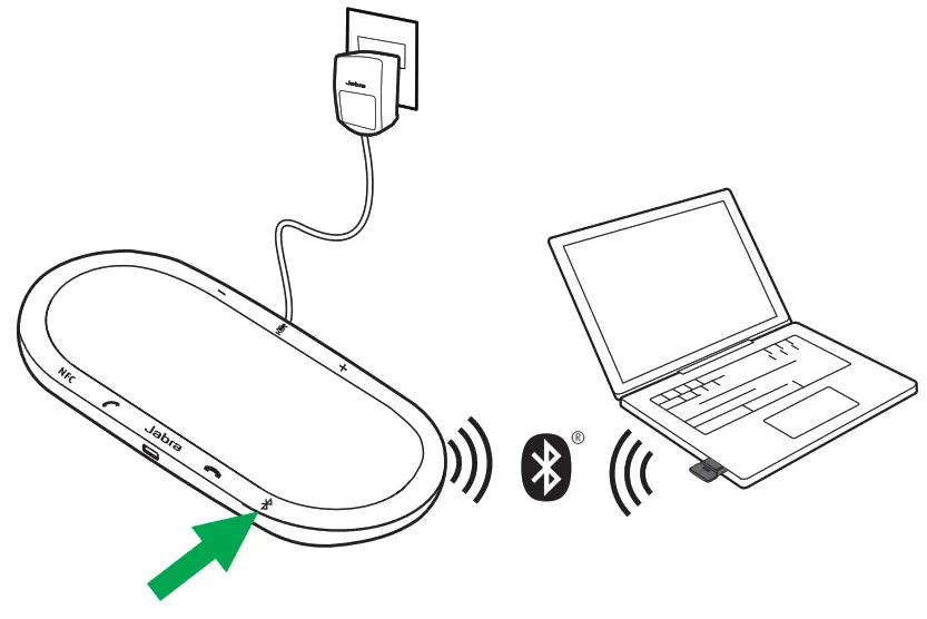 Jabra N45657 Speak 810 Bluetooth Speakerphone - Speak