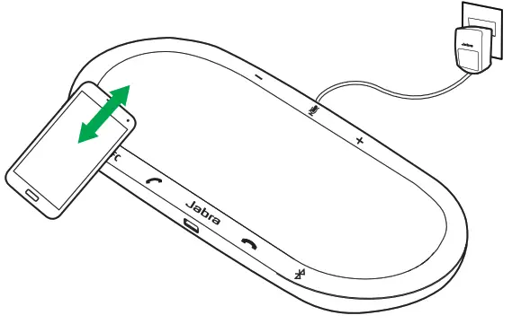 Jabra N45657 Speak 810 Bluetooth Speakerphone - mobile device