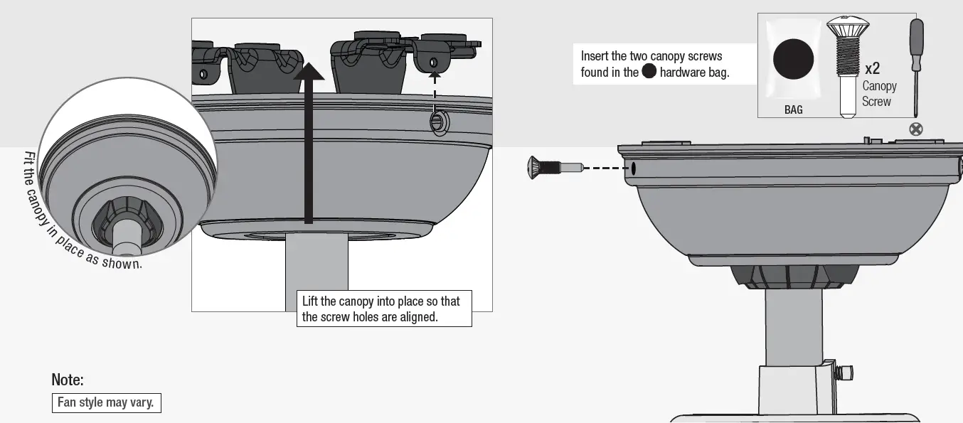 Hunter 50962 Mosley Outdoor 52 Inch Ceiling Fan FIG 14