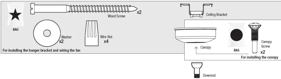 Hunter 50962 Mosley Outdoor 52 Inch Ceiling Fan FIG 2