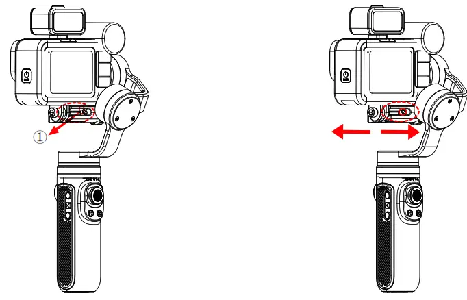 INKEE Falcon Gimbal - Balance Adjustment