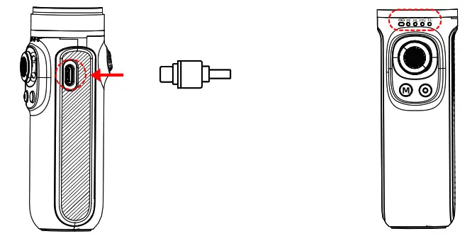 INKEE Falcon Gimbal - Charging