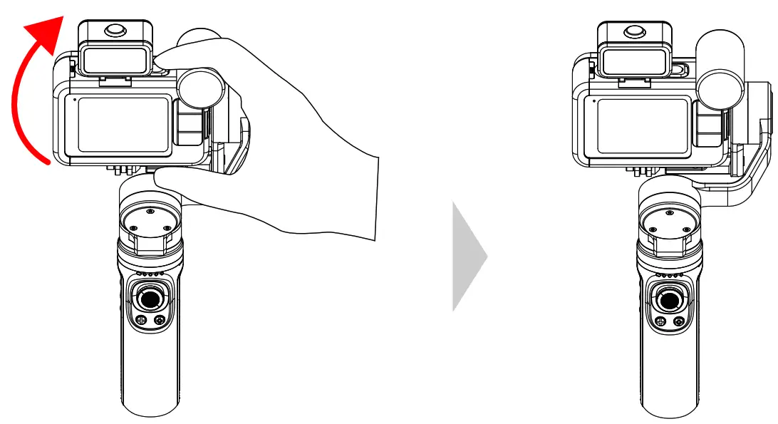 INKEE Falcon Gimbal - Manual Lock