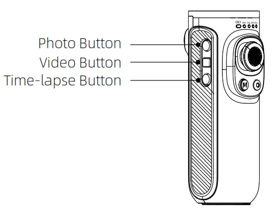 INKEE Falcon Gimbal - Photo Button