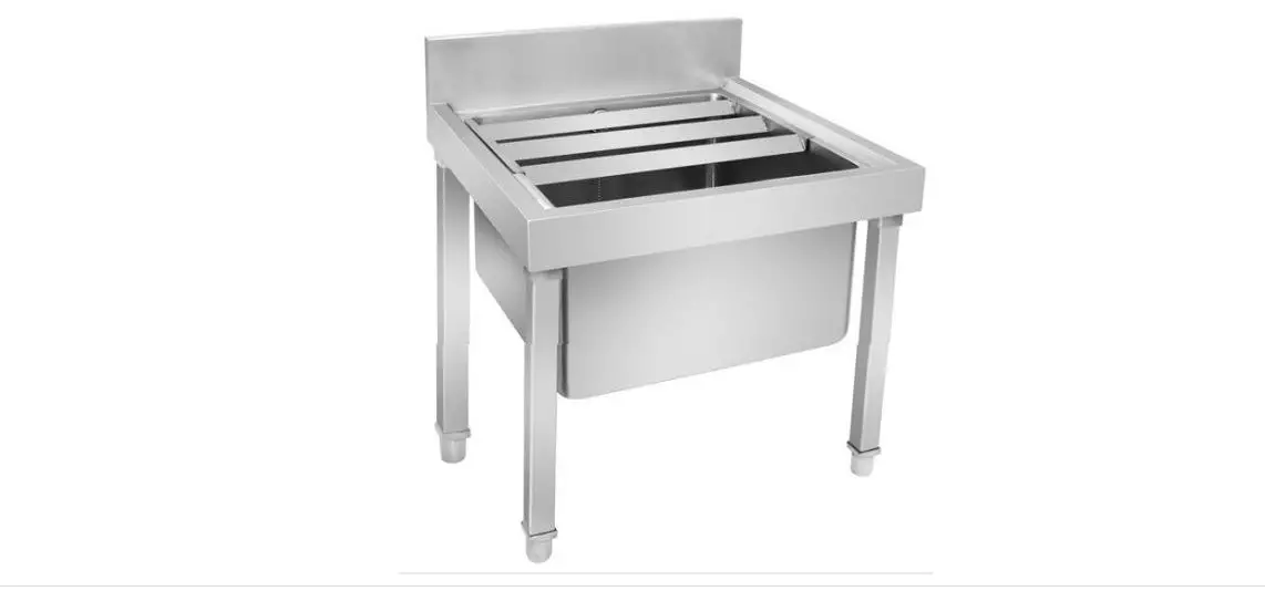 Vogue Stainless Steel Mop Sink User Manual