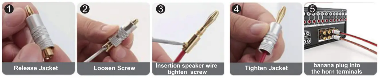 Fosi Audio TB10D Audio Amplifier -Banana pluge