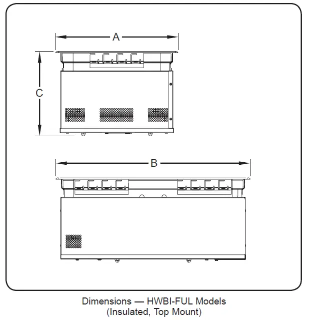 Hatco HWBHIB FUL High Watt Bottom Mount Insulated Single Drop In Hot Food fig 12