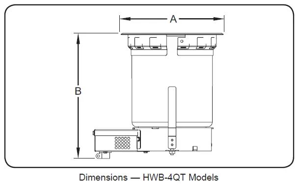 Hatco HWBHIB FUL High Watt Bottom Mount Insulated Single Drop In Hot Food fig 15