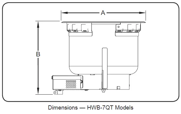 Hatco HWBHIB FUL High Watt Bottom Mount Insulated Single Drop In Hot Food fig 16