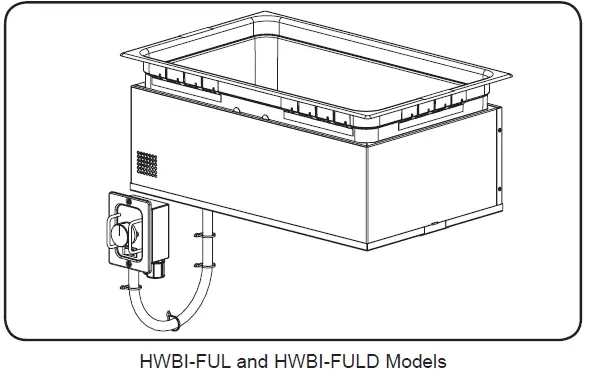 Hatco HWBHIB FUL High Watt Bottom Mount Insulated Single Drop In Hot Food fig 3