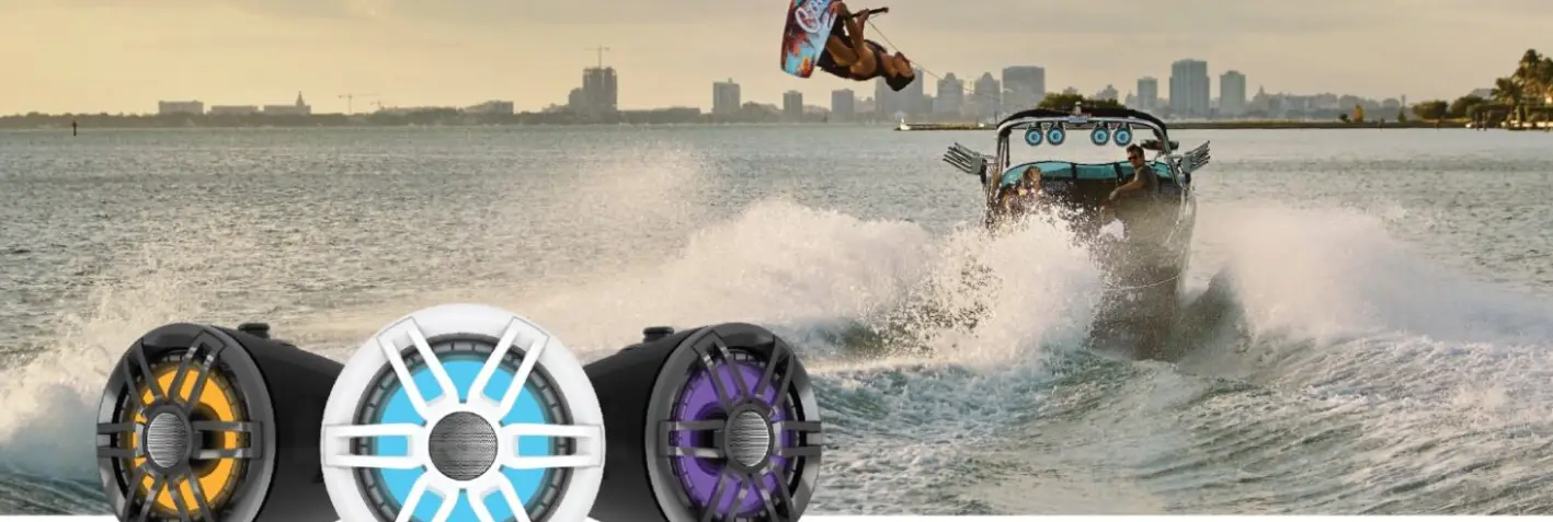 Fusion Xs Series Marine Wake Tower Speakers Instruction Manual