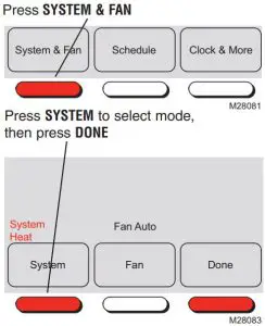 FIG 7 System setting