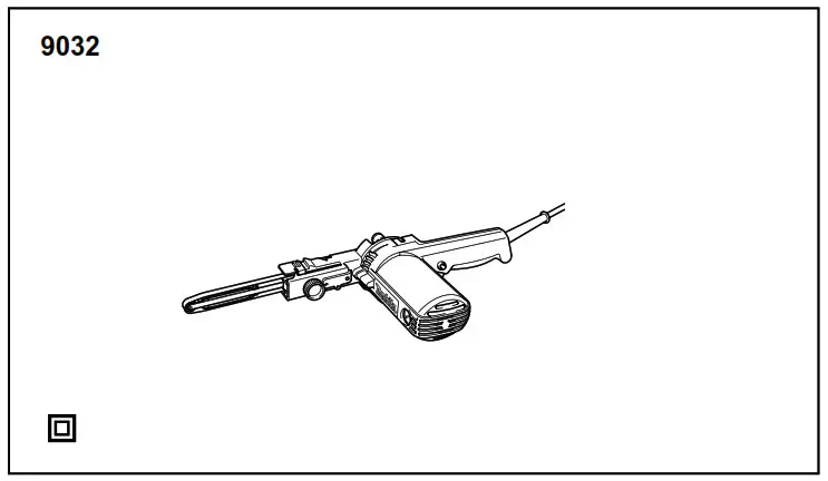 makita 9032 Filing Sander - Overview