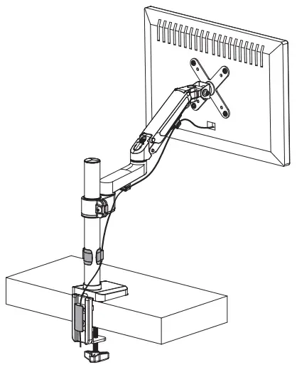 CTA ADD-DMCG Counter Balance Monitor Arm-fig11
