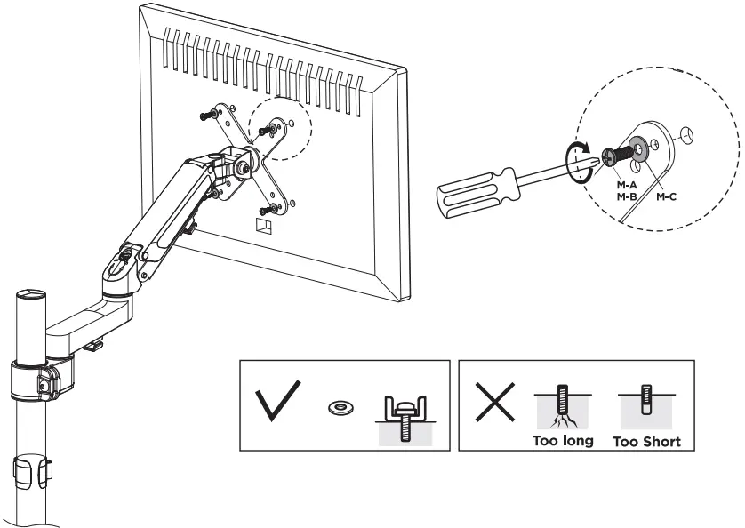 CTA ADD-DMCG Counter Balance Monitor Arm-fig12