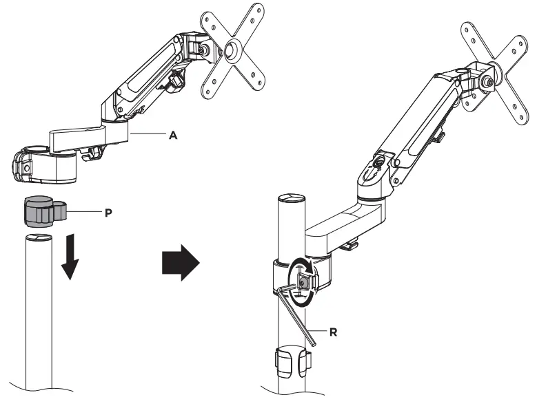 CTA ADD-DMCG Counter Balance Monitor Arm-fig5