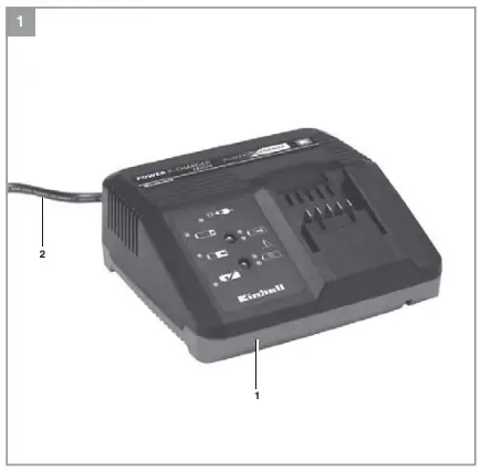 Einhell Power X-Fastcharger 4A Charger-fig2