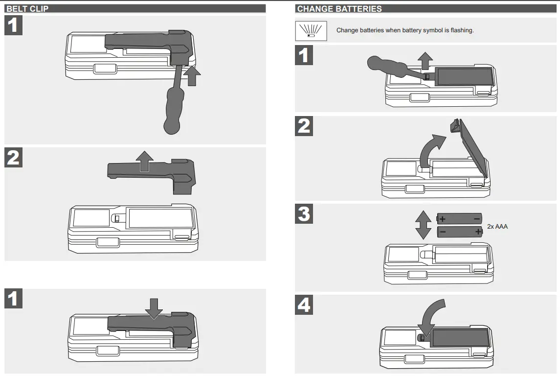 milwaukee LDM 30 Laser Distance Meter fig 3