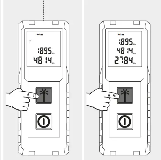 milwaukee LDM 30 Laser Distance Meter fig 6