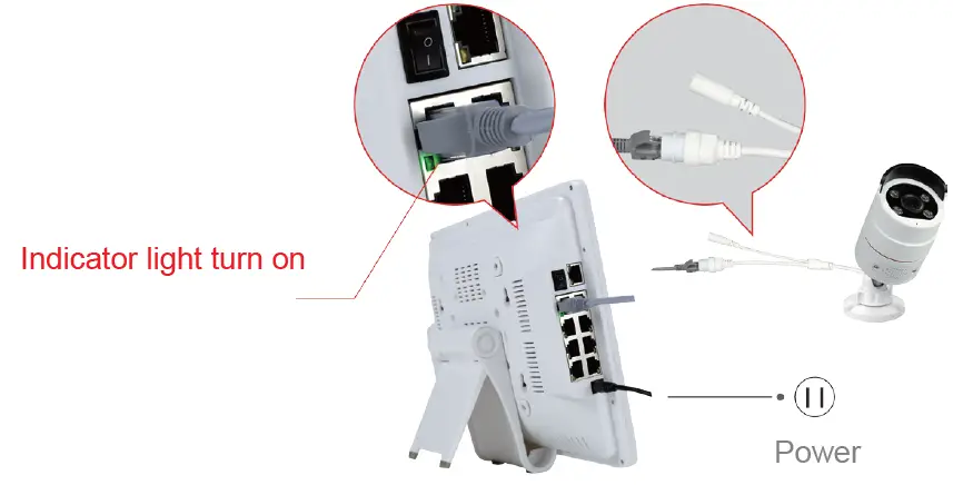 YESKAMO P912-US3004-2T 3 PoE Security Camera System-13