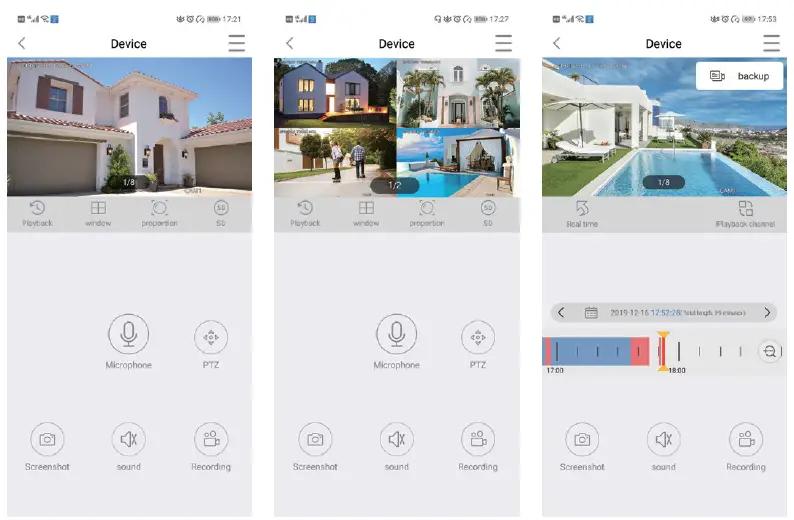 YESKAMO P912-US3004-2T 3 PoE Security Camera System-9