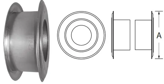 SELKIRK R Type B Gas Vent Large Diameter - Supports 3