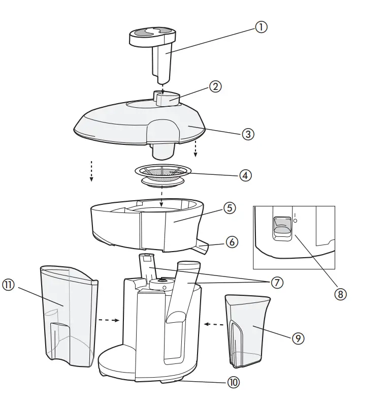 BLACK+DECKER-JE2200B-220-400-Watt-Fruit-and-Vegetable-Juice-Extractor-Fig-1