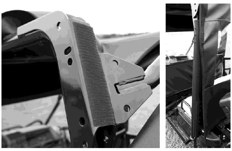 FALCON RIDGE JD-XUV14-FC04 John Deere Gator XUV 825i Full Cab Kit 3