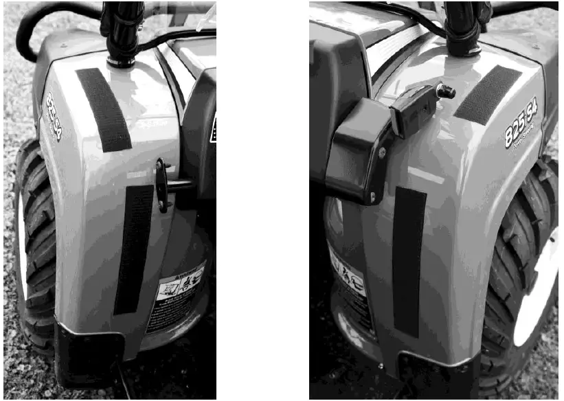 FALCON RIDGE JD-XUV14-FC04 John Deere Gator XUV 825i Full Cab Kit 4