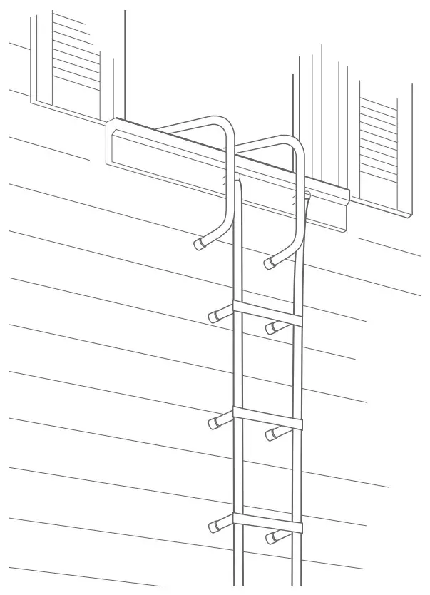 FIRST ALERT 1047154 3 Story Escape Ladder