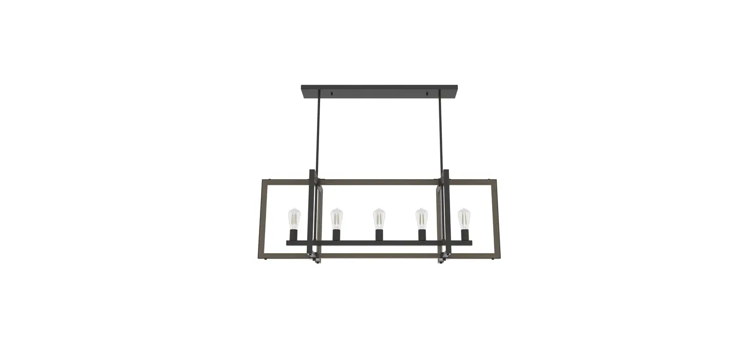 Hunter Woodburn Five Light Linear Chandelier Instruction Manual Hunter Woodburn Five Light Linear Chandelier Instruction Manual