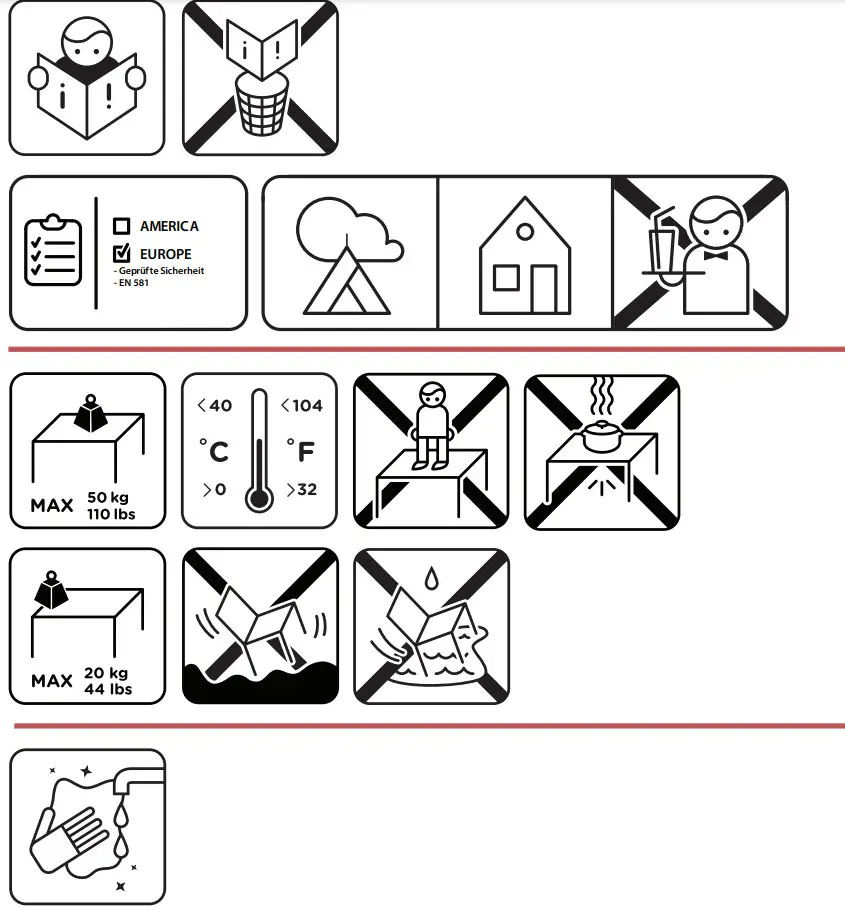 KeTeR 17209811 Metalea 6 Seater Dining Table Bronze - icon