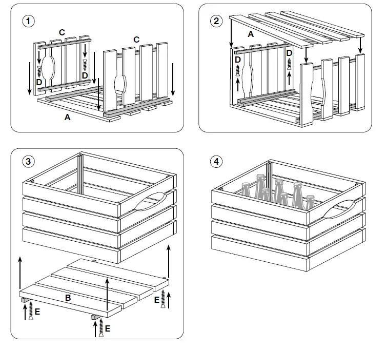Rusta Block Rusta 956015650101 Wooden Box Instructions (+ pdf download)