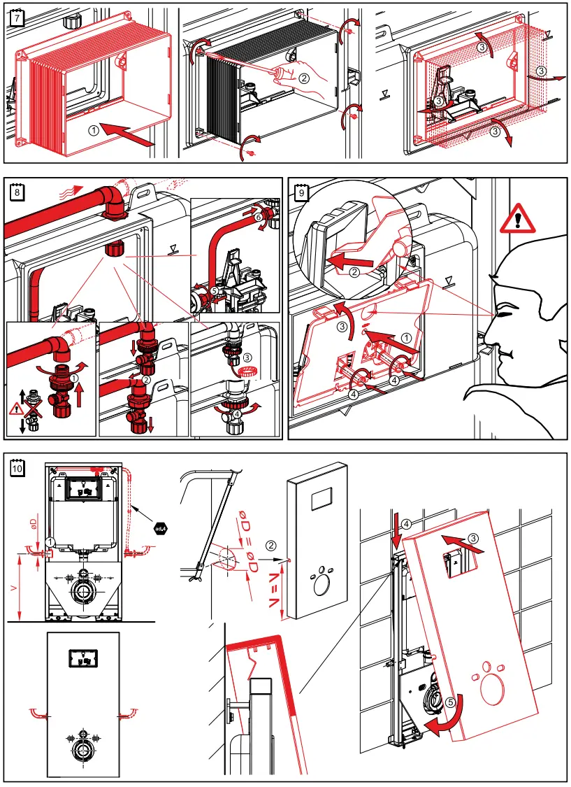 Alca PLAST Gypsum Module Slimbox Beige - 2