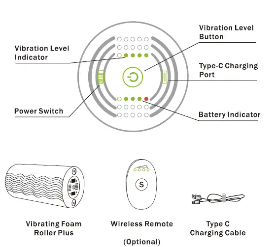 CRYOPUSH-A02-M-007-Vibrating-Foam-Roller-Plus-01
