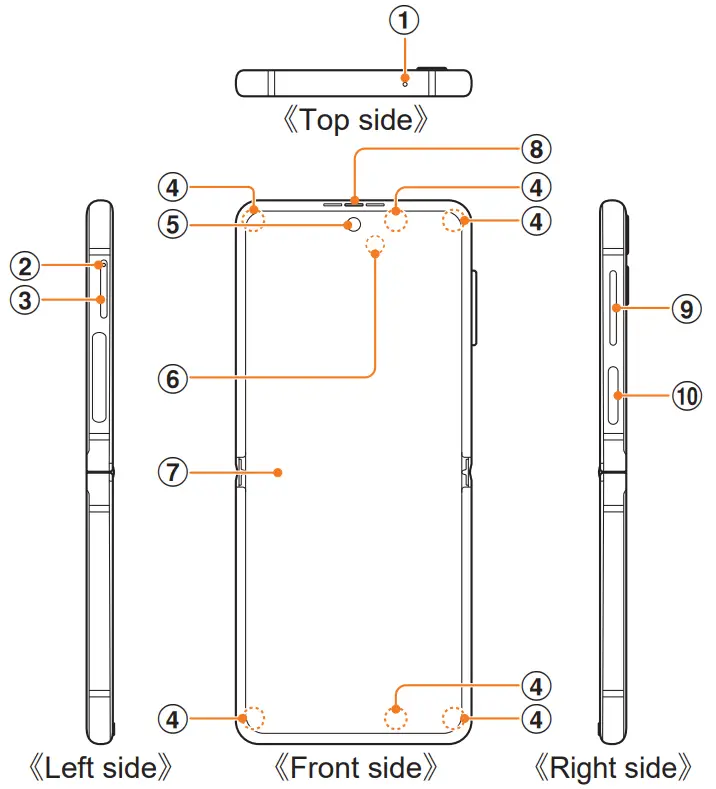 SAMSUNG SCG17 Galaxy Z Flip4 Cover - fig 4