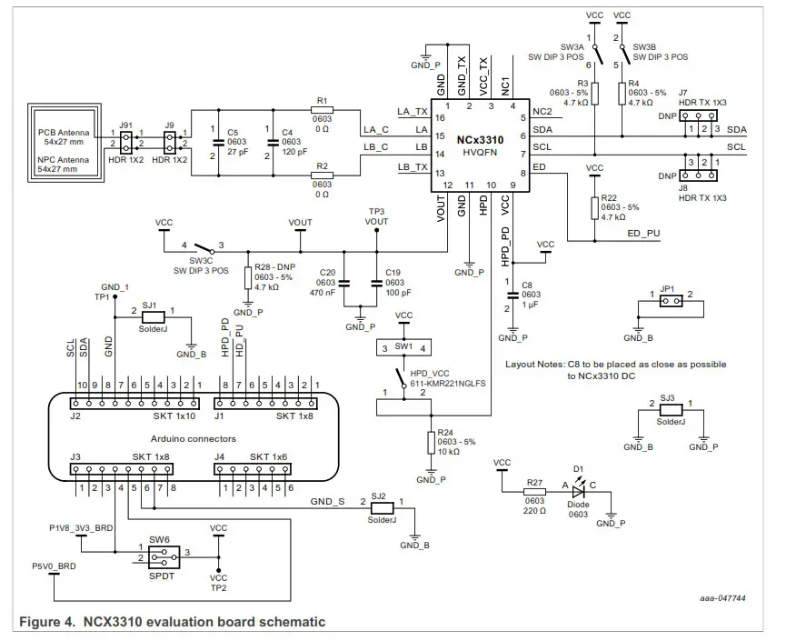 NXP NCX3310 Evaluation Board - fig 4