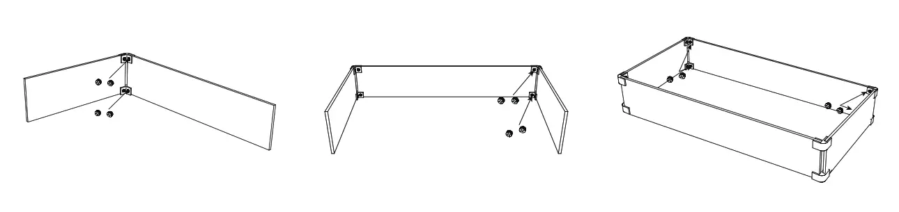 UNBRANDED LWM-FT85343 Espresso Rectangular Wicker Outdoor Fire Pit Table - FIG12