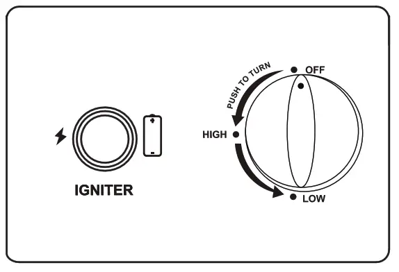 UNBRANDED LWM-FT85343 Espresso Rectangular Wicker Outdoor Fire Pit Table - FIG15