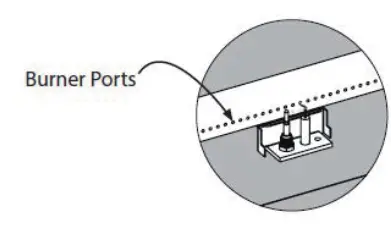 UNBRANDED LWM-FT85343 Espresso Rectangular Wicker Outdoor Fire Pit Table - table emits