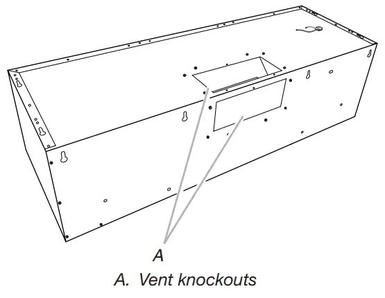 KitchenAid KVUC606KSS 36 Inch 585 CFM Motor Class Commercial-Style Under Cabinet Range Hood - Cover Installations15
