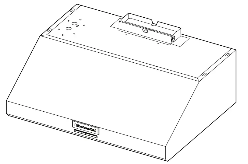 KitchenAid KVUC606KSS 36 Inch 585 CFM Motor Class Commercial-Style Under Cabinet Range Hood