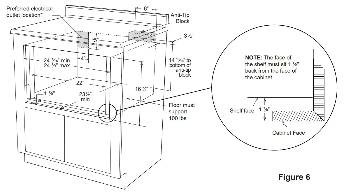 CAFE CWL Series Drawer Microwave - Figure 9