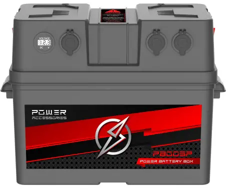 POWER ACCESSORIES PB003P Portable Multi-Function Battery Box