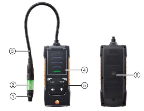 testo 316i Gas Leak Detector-fig1