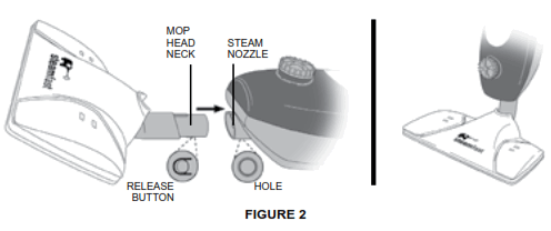 Steamfast SF-294 3 in 1 Steam Mop - FIGER2