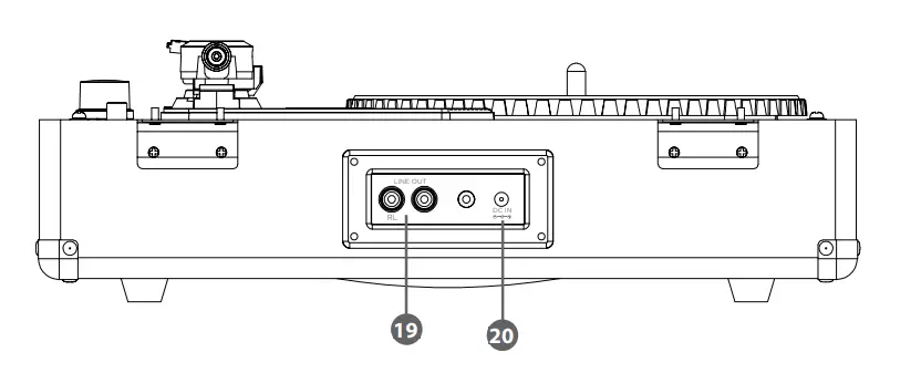 QILIVE 003525140 Turntable - FIG 1